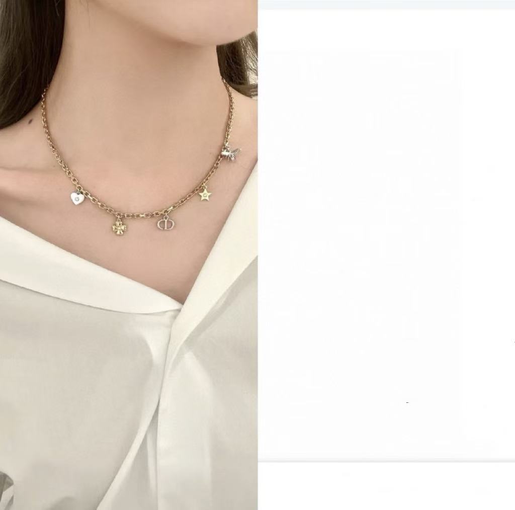 DI0R 五芒星 CDネックレス【50％割引+送料無料】