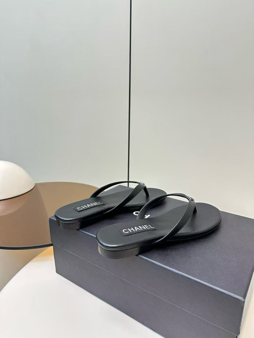 CHANE1 高品質ダブルCシープスキンスリッパ【50％割引+送料無料】