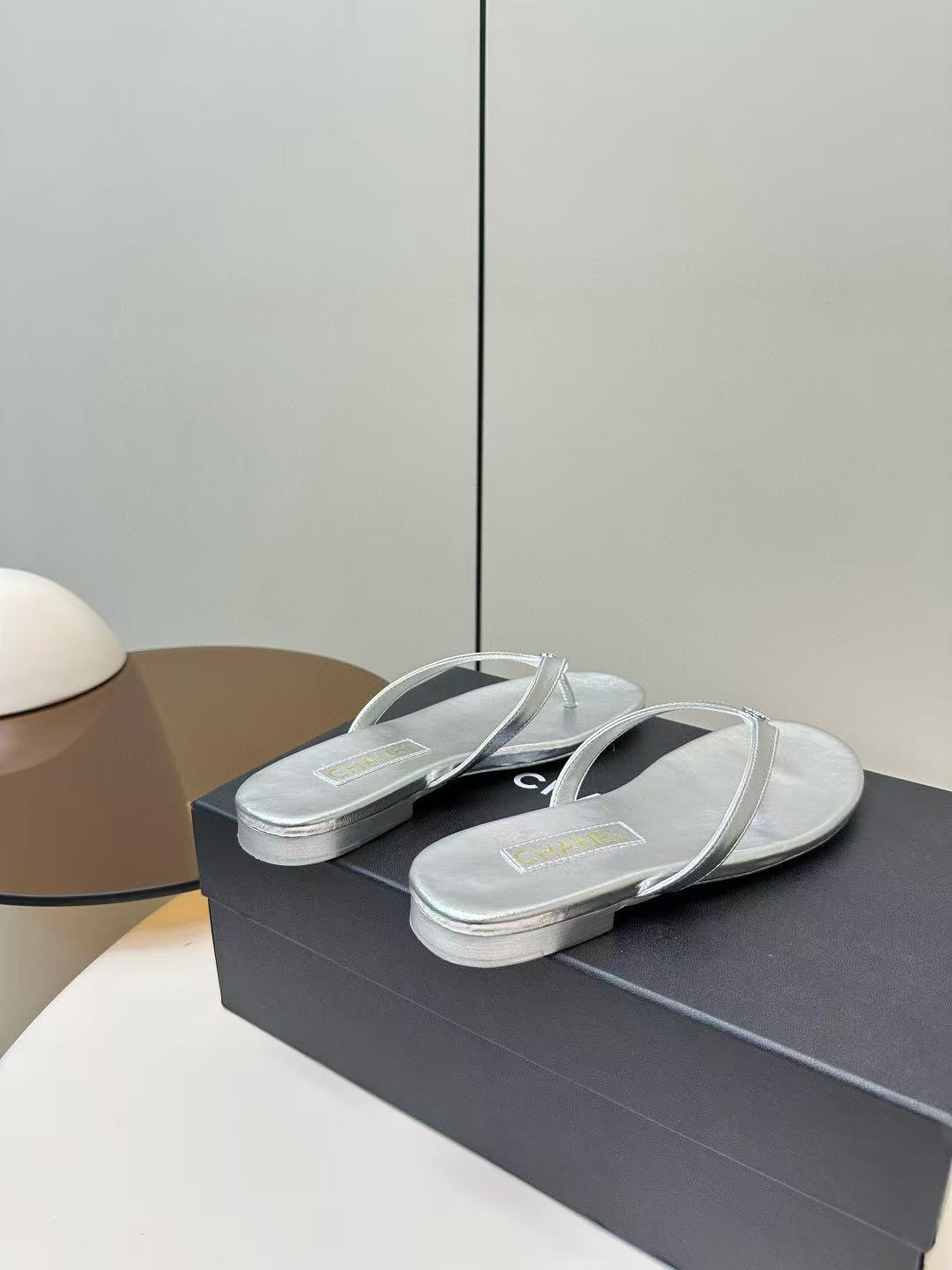 CHANE1 高品質ダブルCシープスキンスリッパ【50％割引+送料無料】