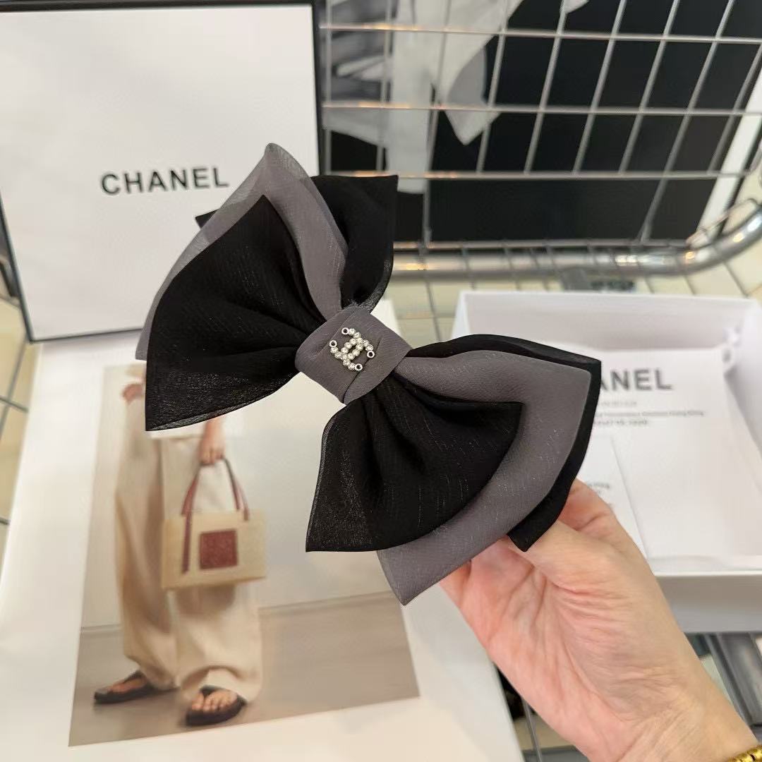 CHANE1 ダブルC カラーマッチングヘアピン【50％割引+送料無料】