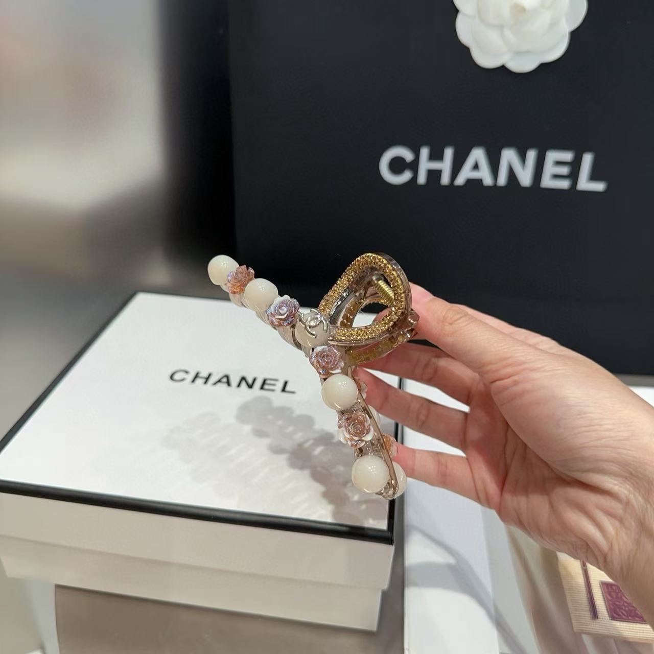 CHANE1 ローズダブルCクリップ【50％割引+送料無料】