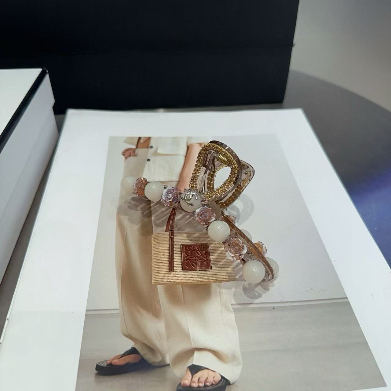 CHANE1 ローズダブルCクリップ【50％割引+送料無料】