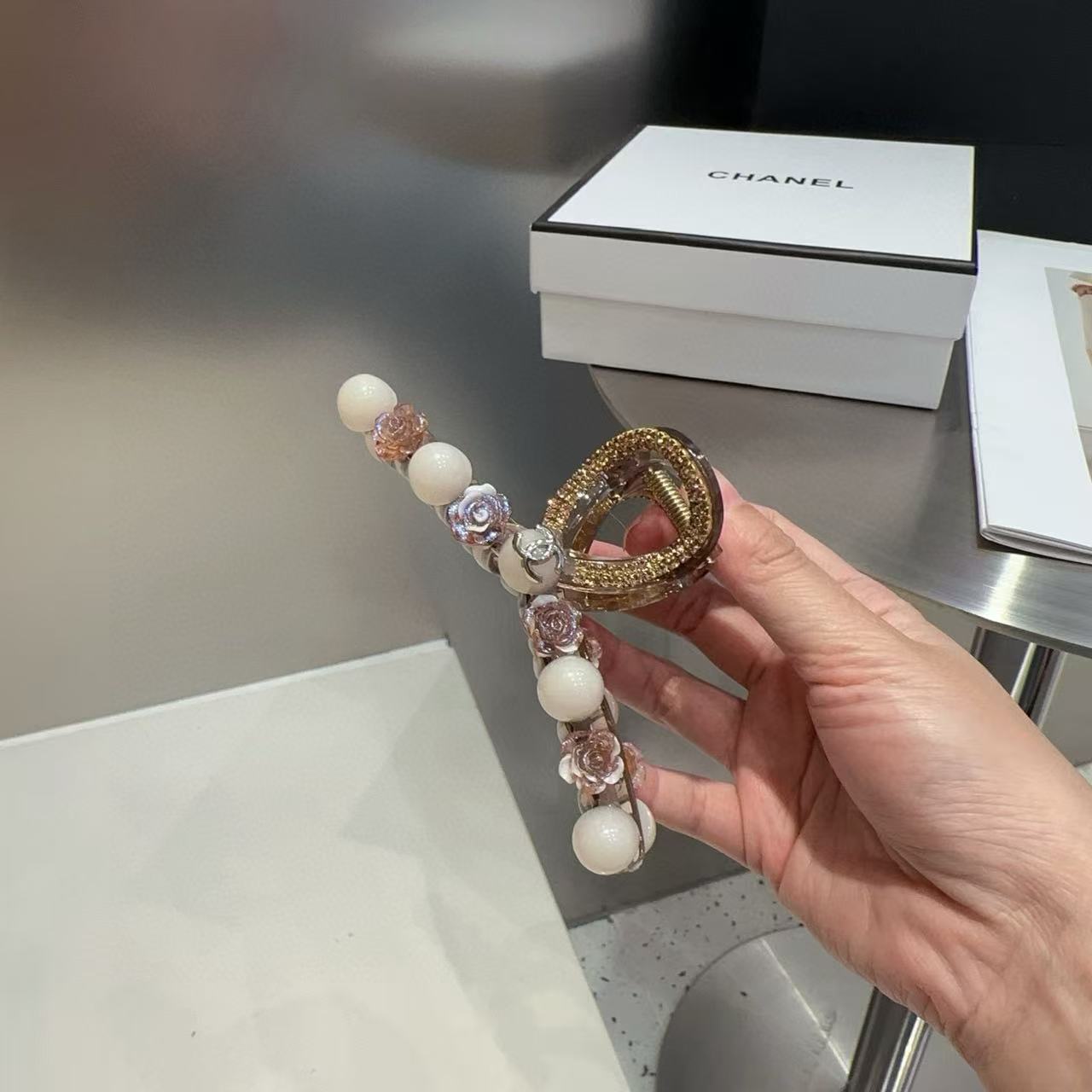 CHANE1 ローズダブルCクリップ【50％割引+送料無料】