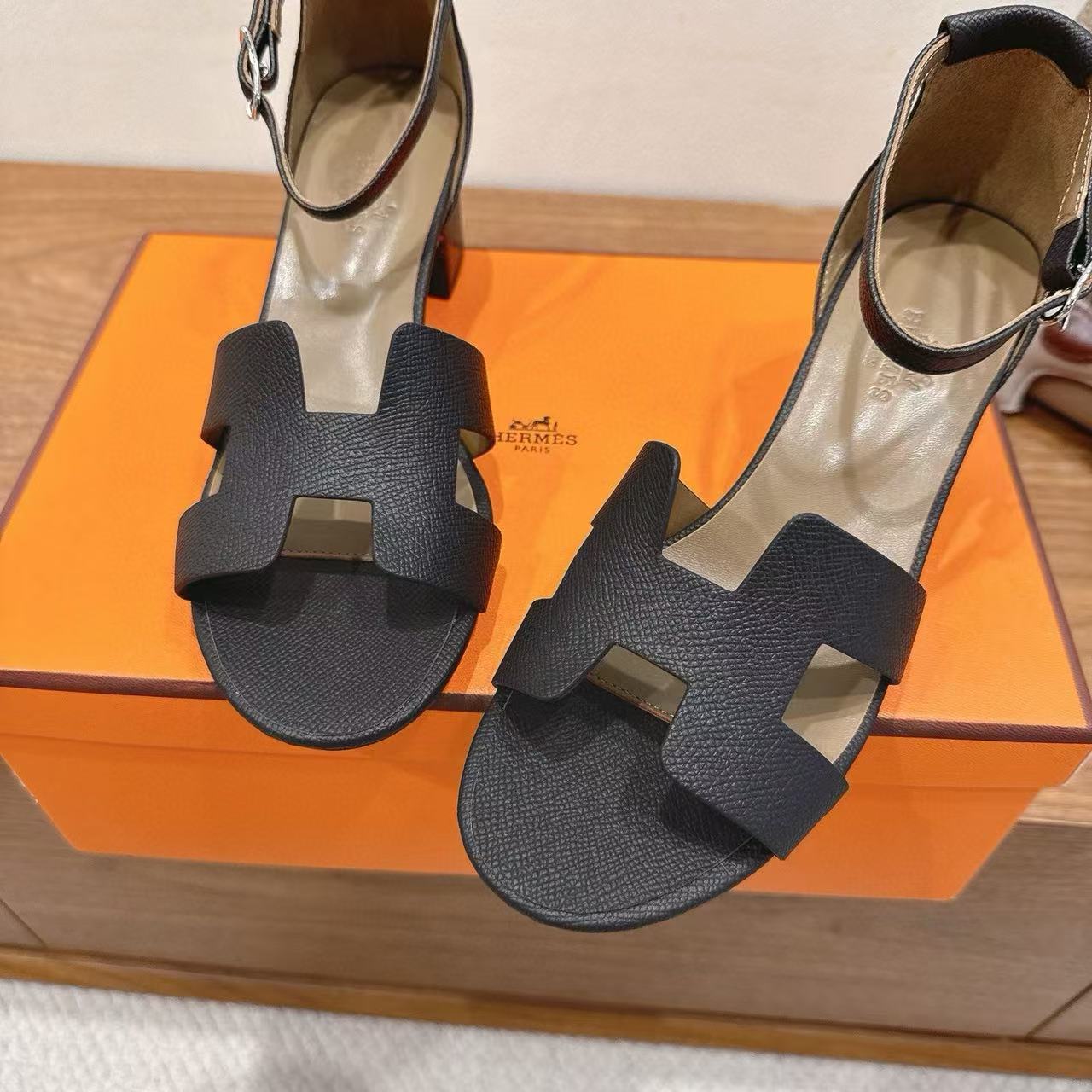 HERME5の高品質ローヒールサンダル【50％割引+送料無料】