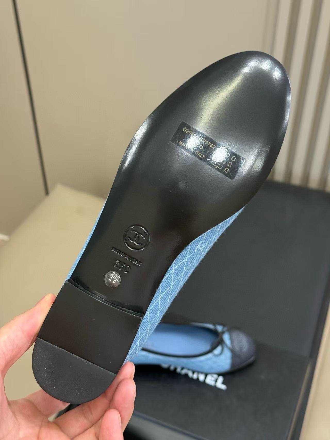 CHANE1 高品質ダブルCフラットシューズ【50％割引+送料無料】