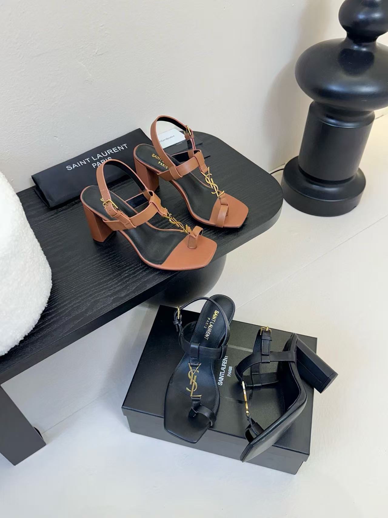 YSLの高品質ハイヒールサンダル【50％割引+送料無料】