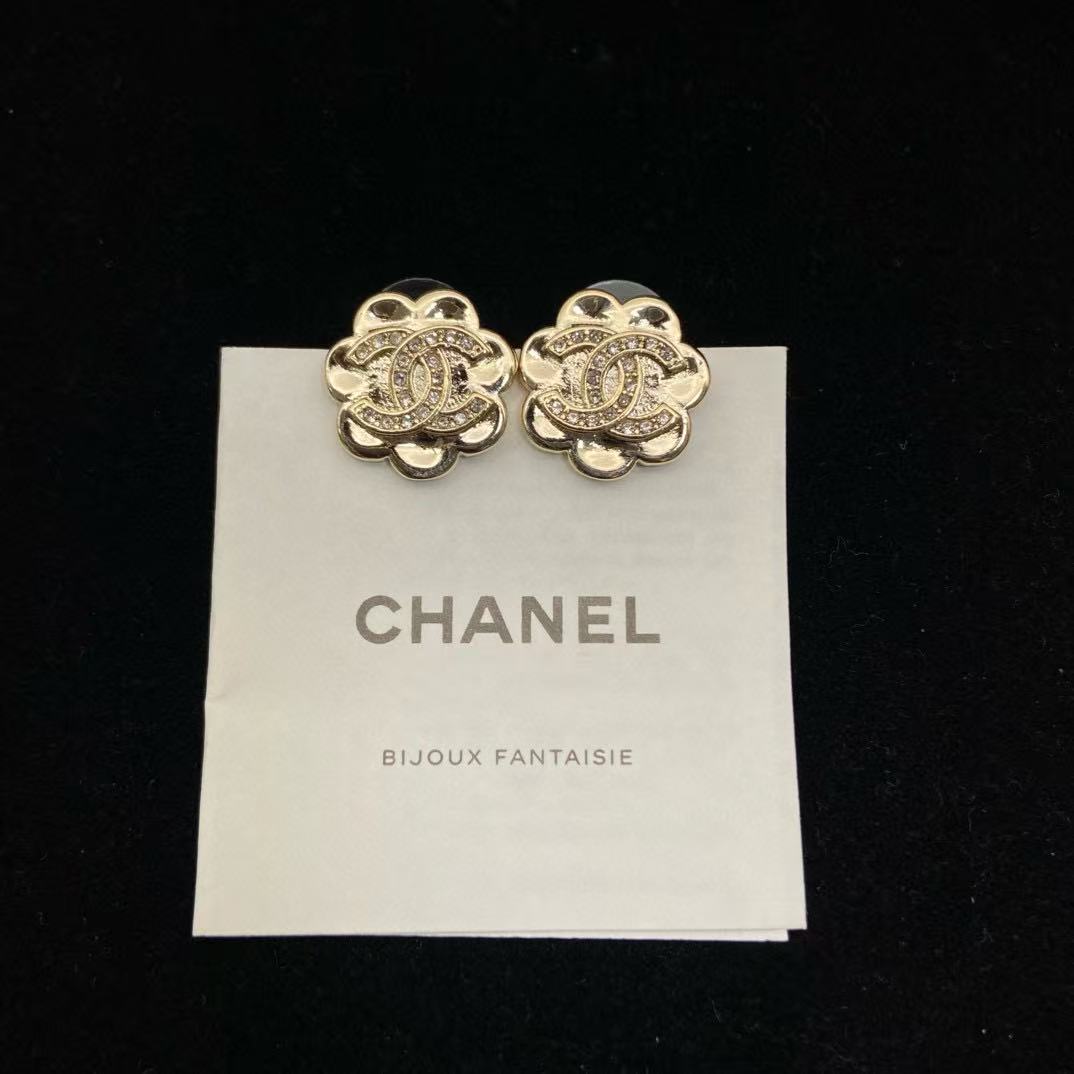 CHANE1 ダブルCイヤリング【50％割引+送料無料】