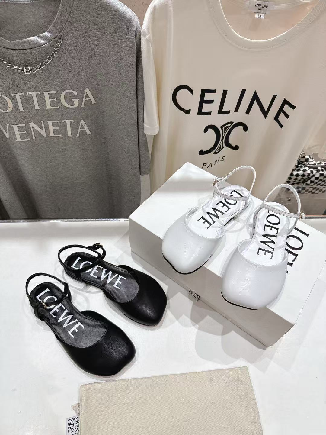 L0WEW 高品質メリージェーンフラットシューズ【50％割引+送料無料】