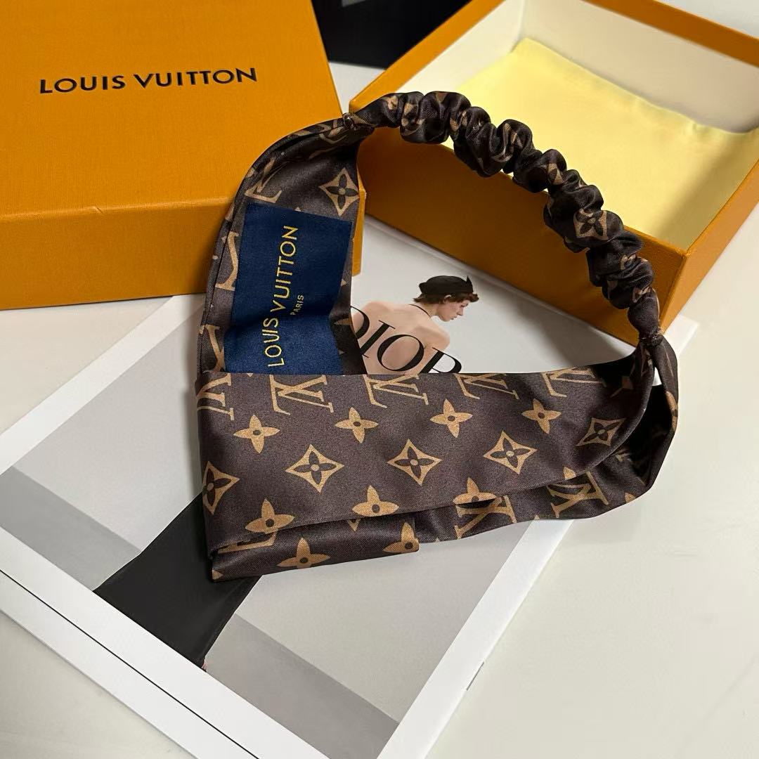 LVプリントのヘッドバンド【50％割引+送料無料】