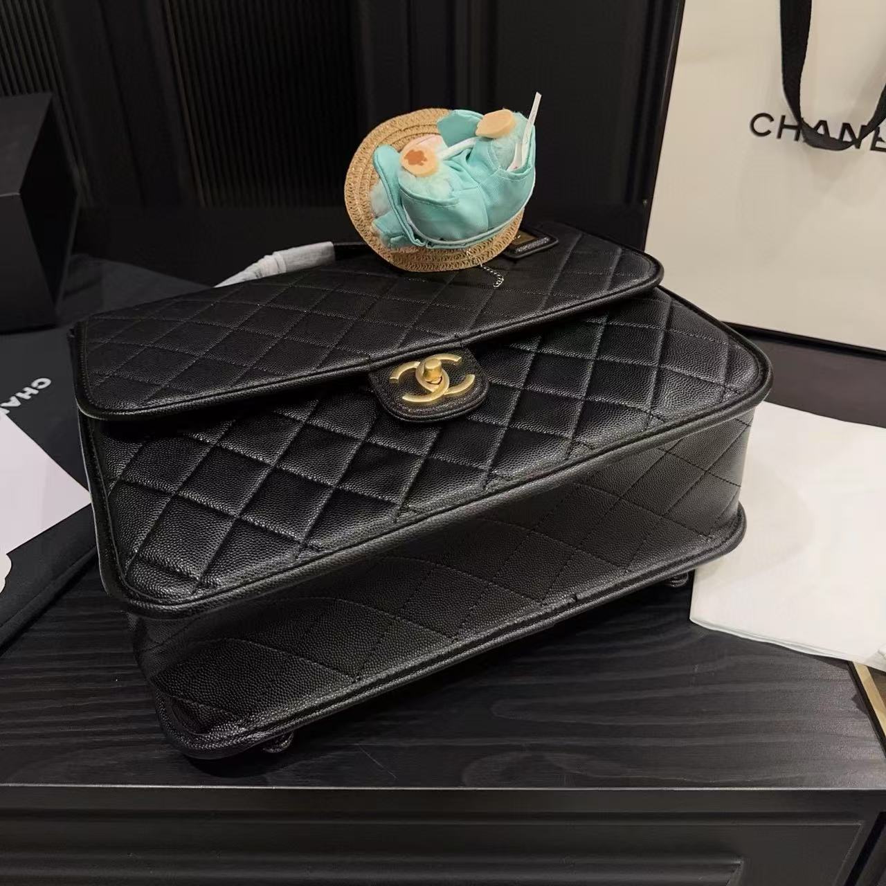 CHANE1 レザーバックパック【50％割引+送料無料】