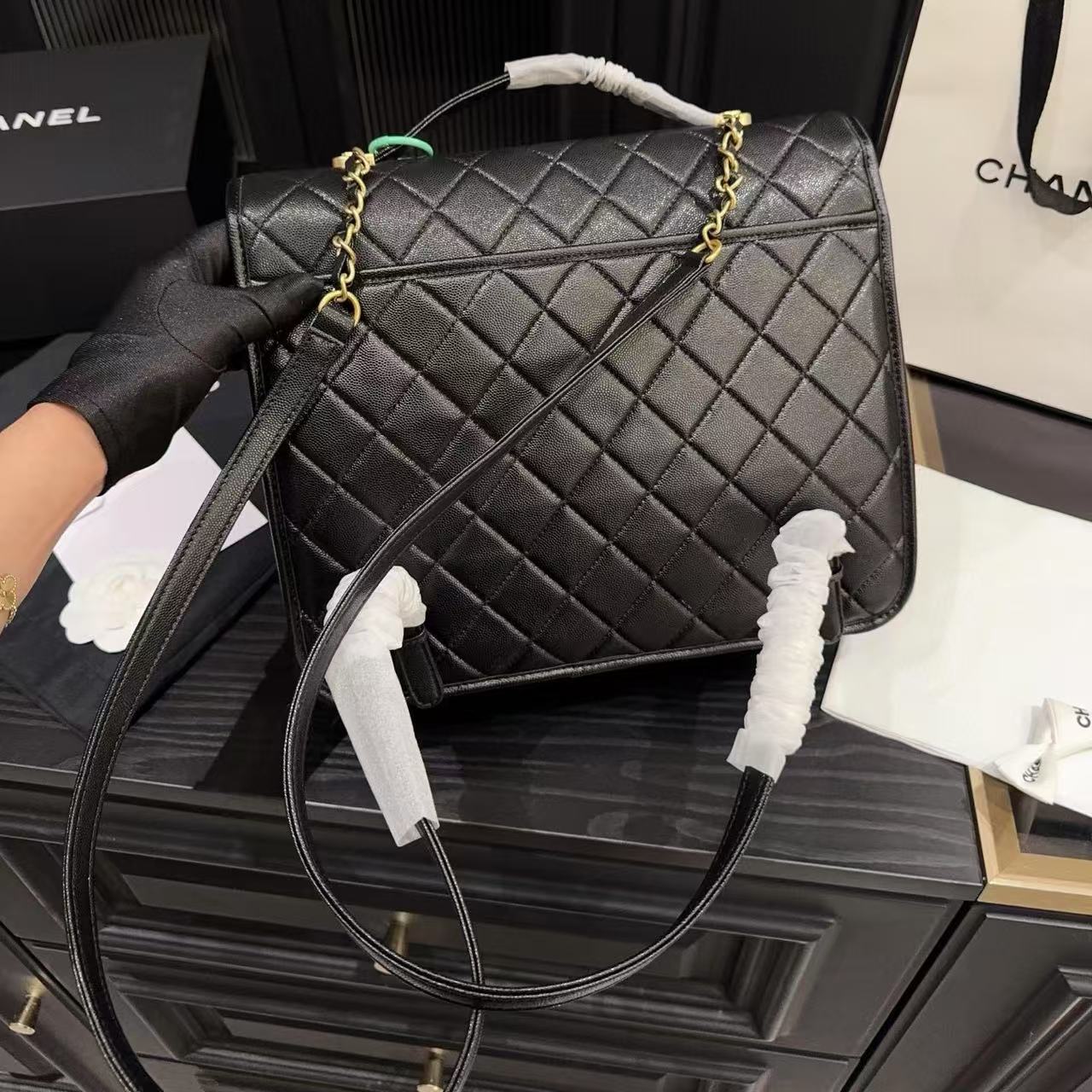 CHANE1 レザーバックパック【50％割引+送料無料】