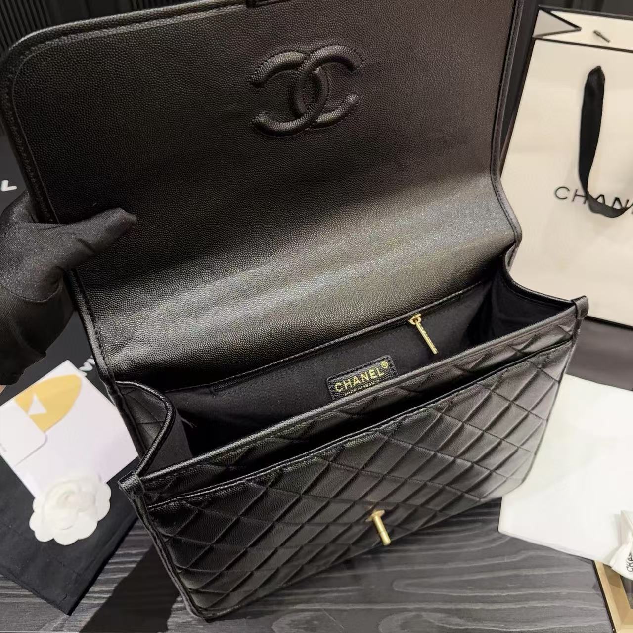 CHANE1 レザーバックパック【50％割引+送料無料】