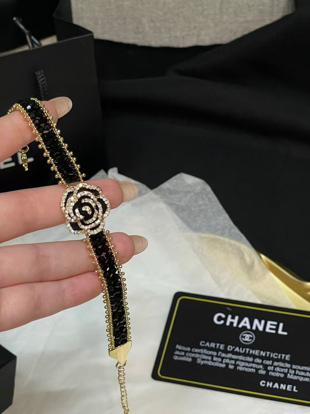 CHANE1 カメリア ダイヤモンド ブレスレット【50％割引+送料無料】