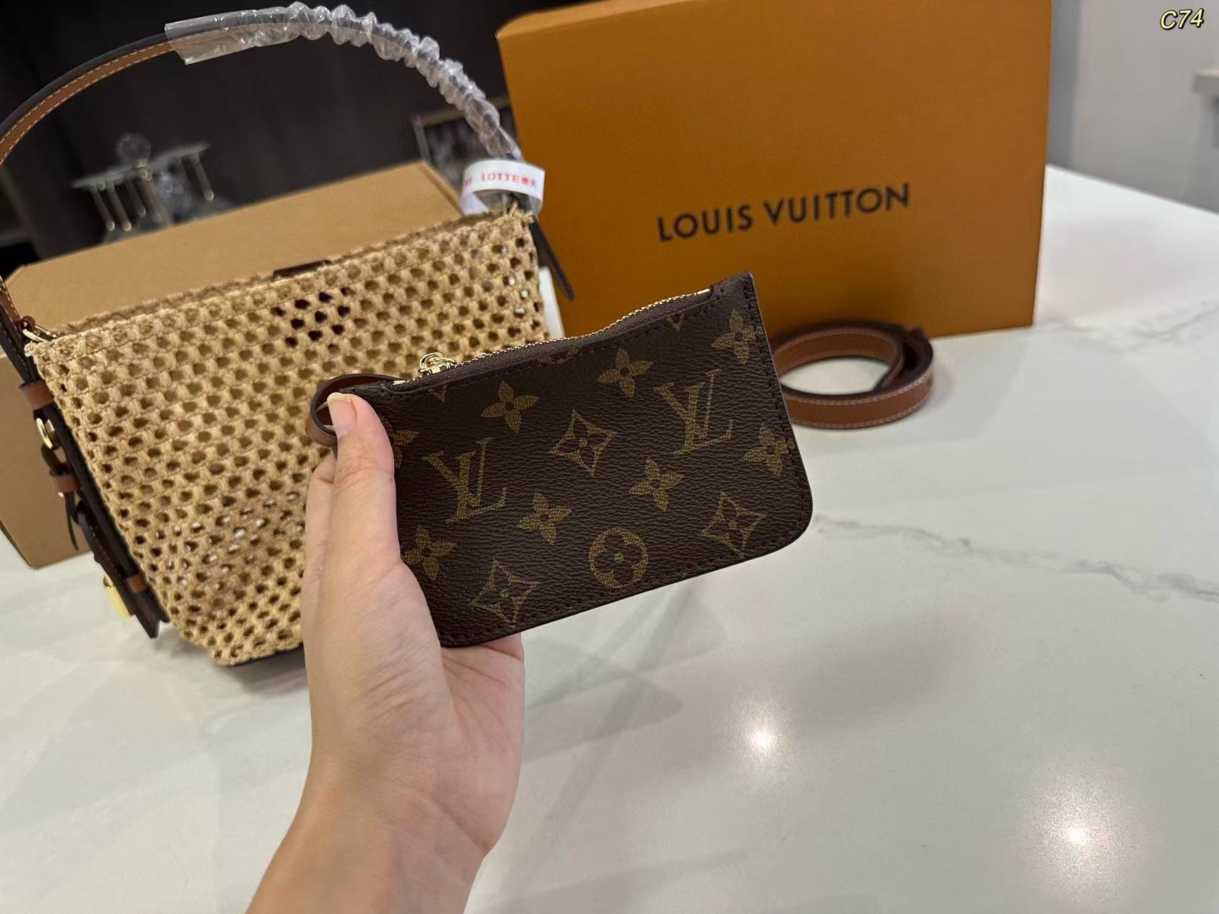 LVウーブンバケットバッグ【50％割引+送料無料】