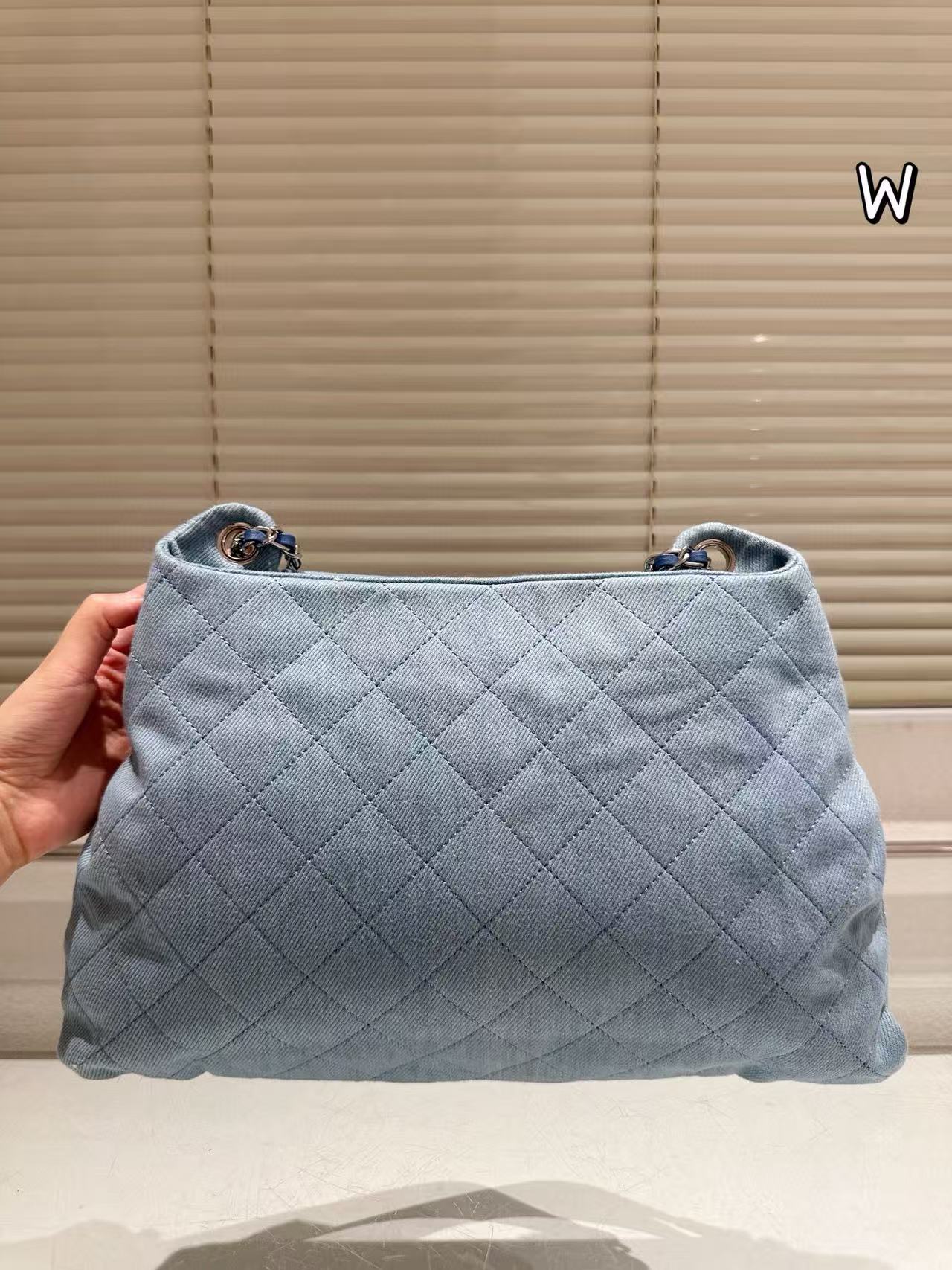 CHANE1 チェーンデニムバッグ【50％割引+送料無料】