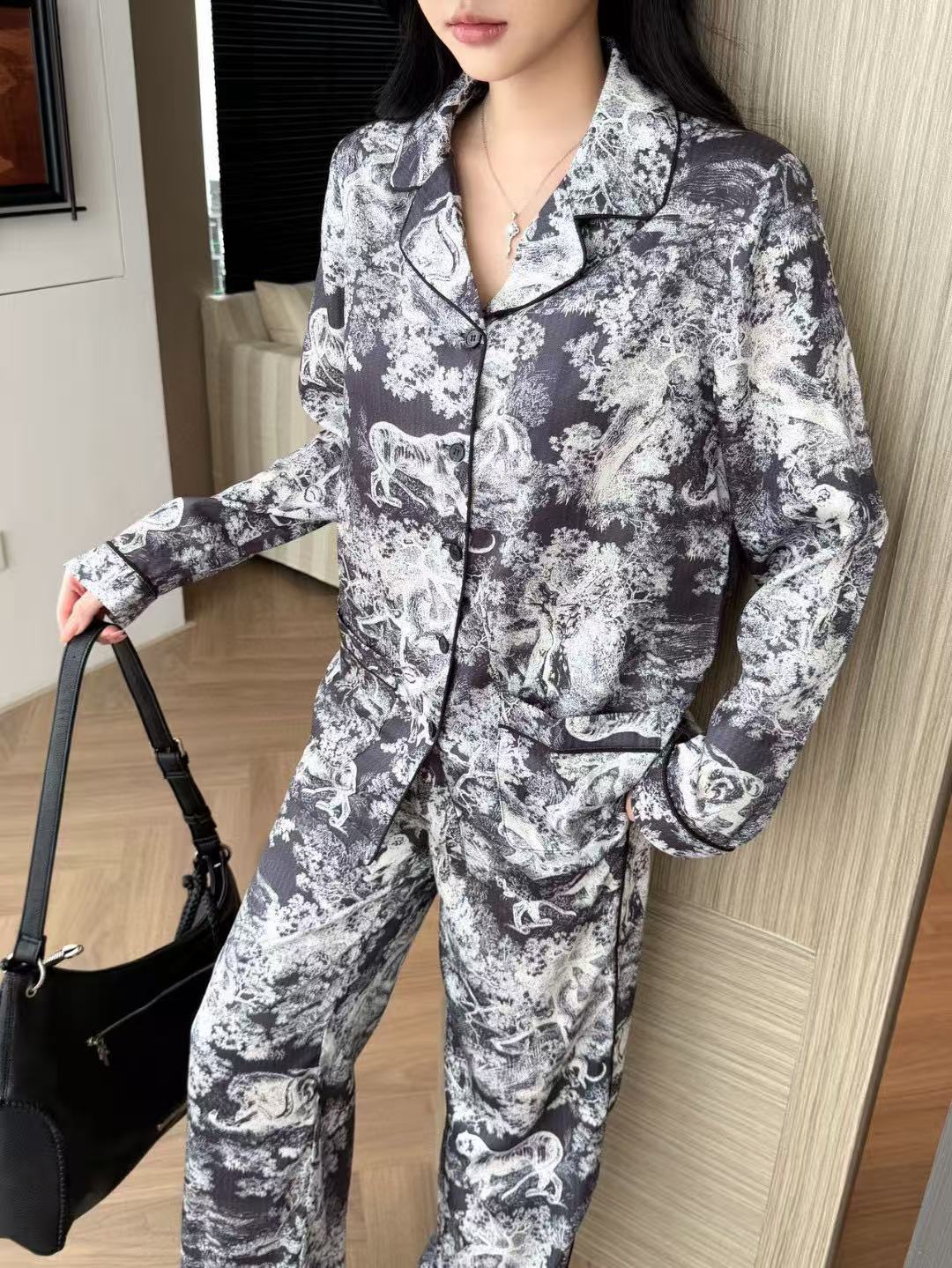 DI0R アニマルプリントパジャマ【50％割引+送料無料】