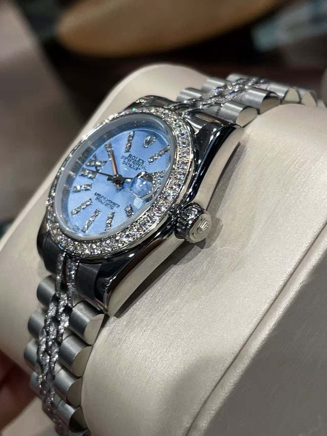 R0LEX クラシック ダイヤモンド レディース ウォッチ【50％割引+送料無料】