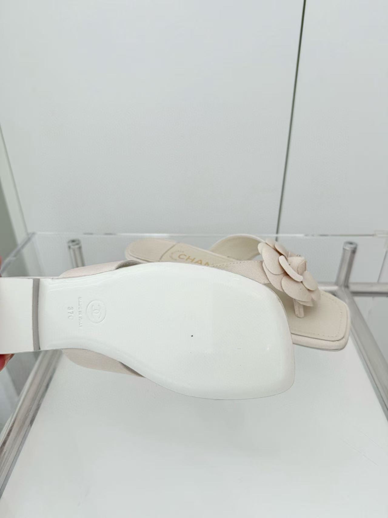 CHANE1 高品質カメリアスリッパ【50％割引+送料無料】