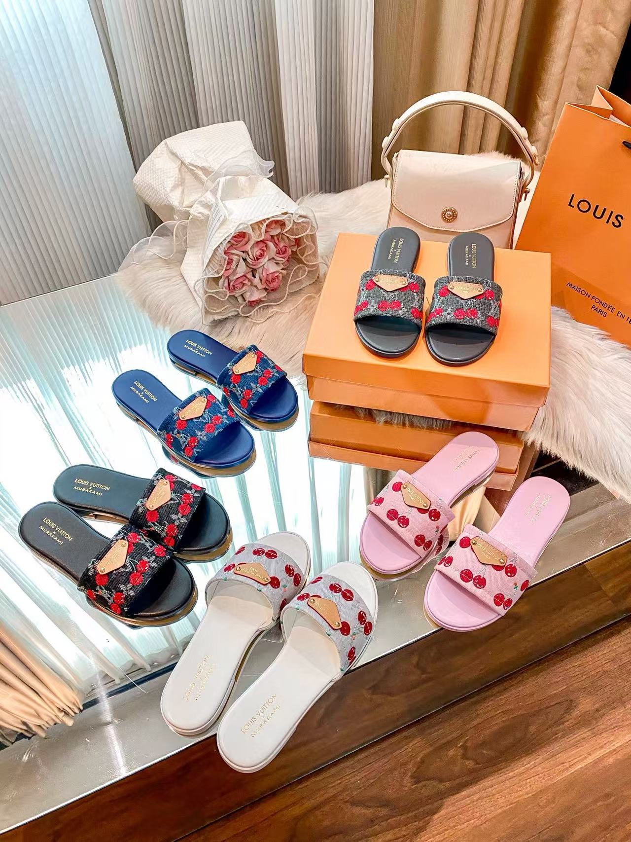 LVチェリースリッパ【50％割引+送料無料】