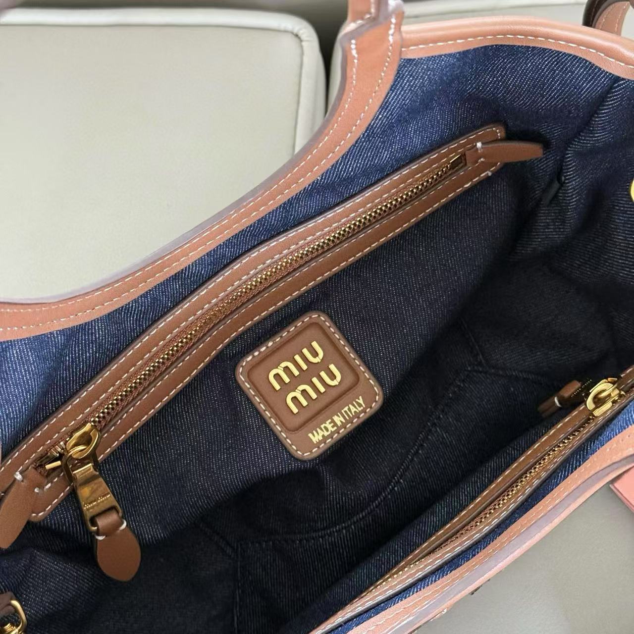 M1UM1U デニムキャンバストートバッグ【50％割引+送料無料】