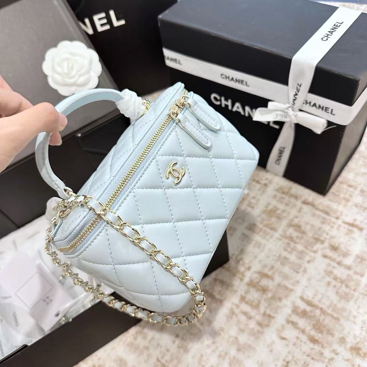 CHANE1 チェーンハンドバッグ【50％割引+送料無料】