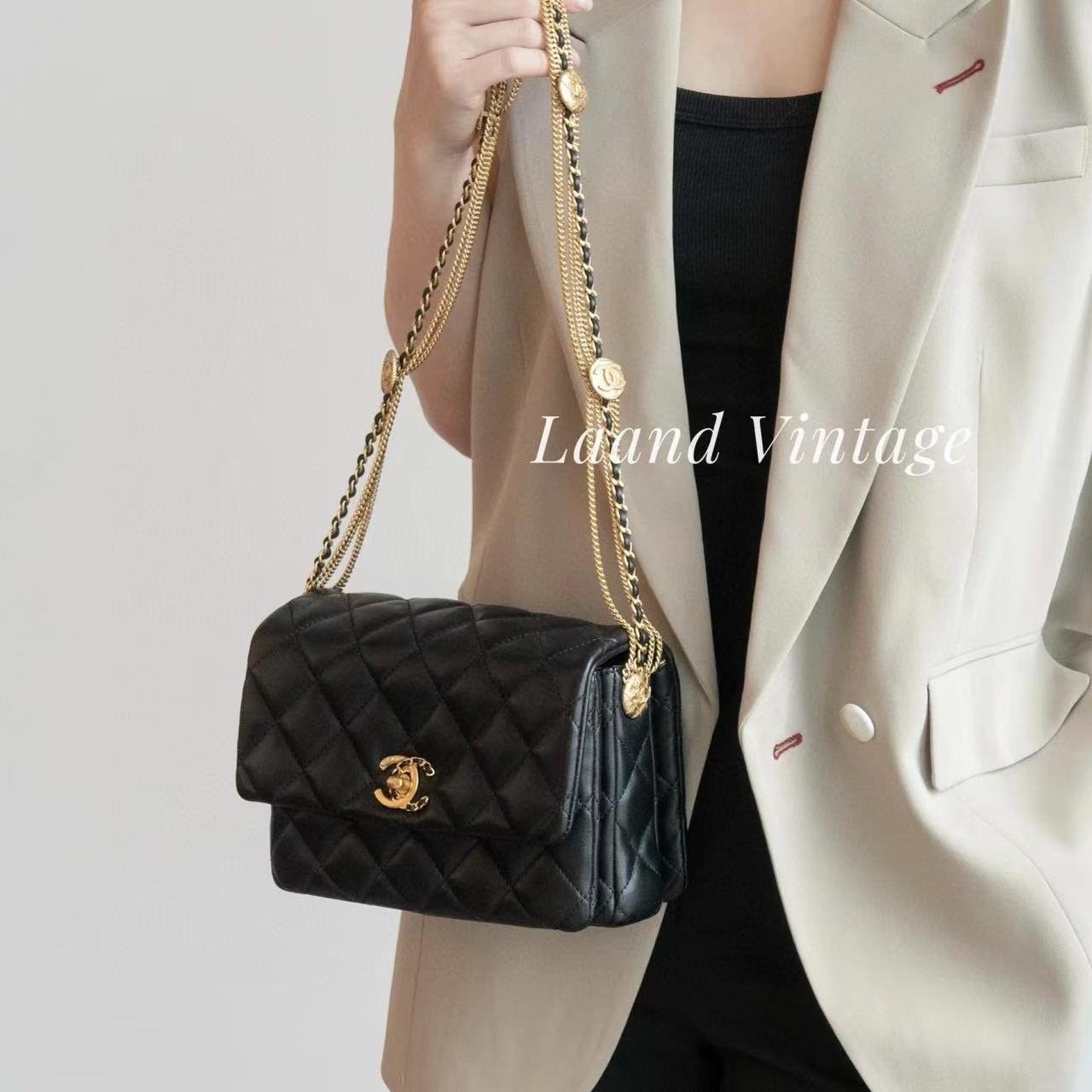 CHANE1 コインタッセルショルダーバッグ【50％割引+送料無料】