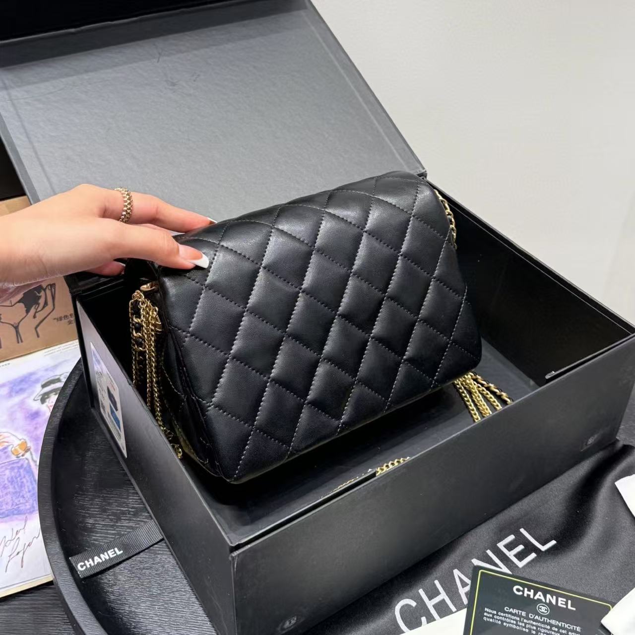 CHANE1 コインタッセルショルダーバッグ【50％割引+送料無料】