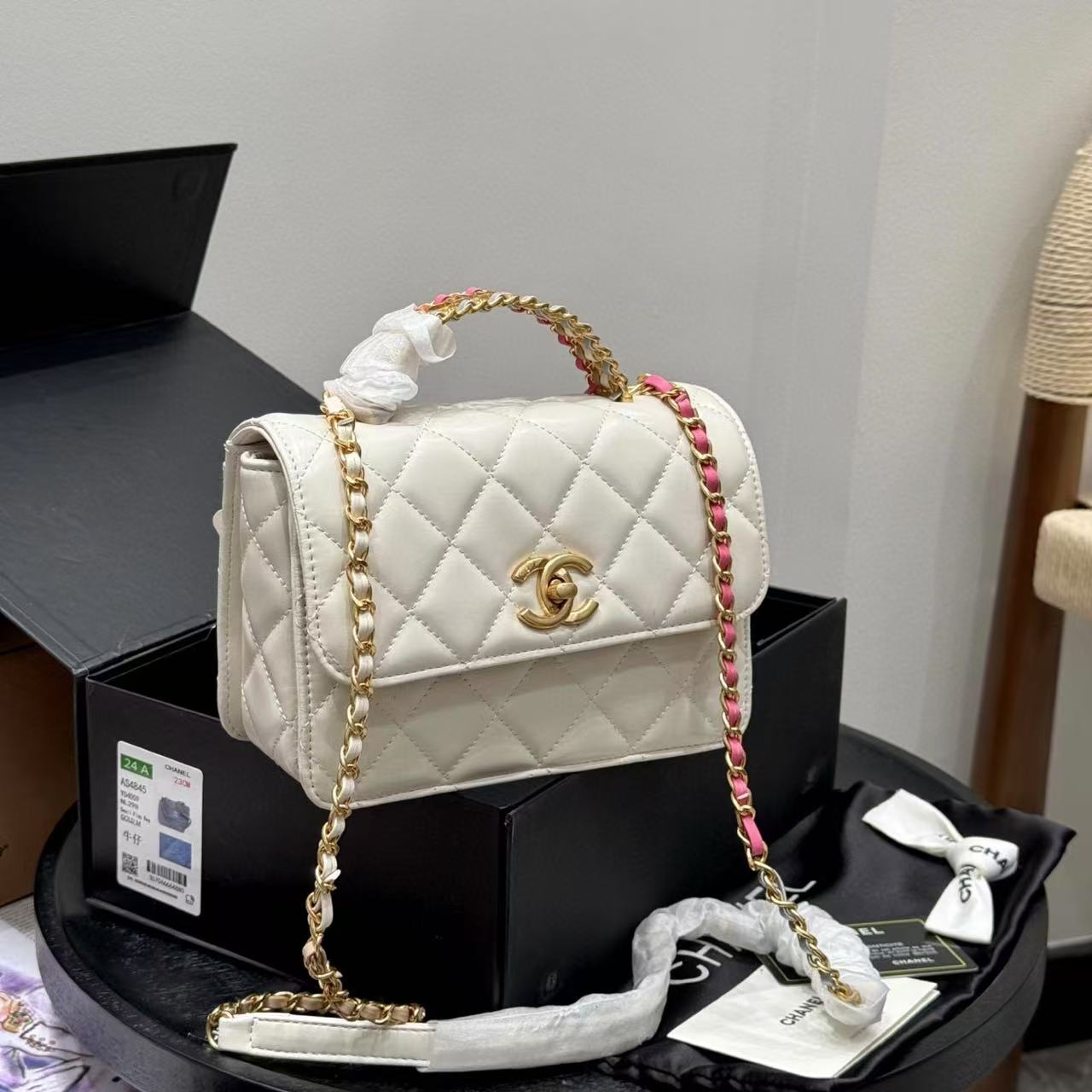 CHANE1 レインボーハンドバッグ【50％割引+送料無料】