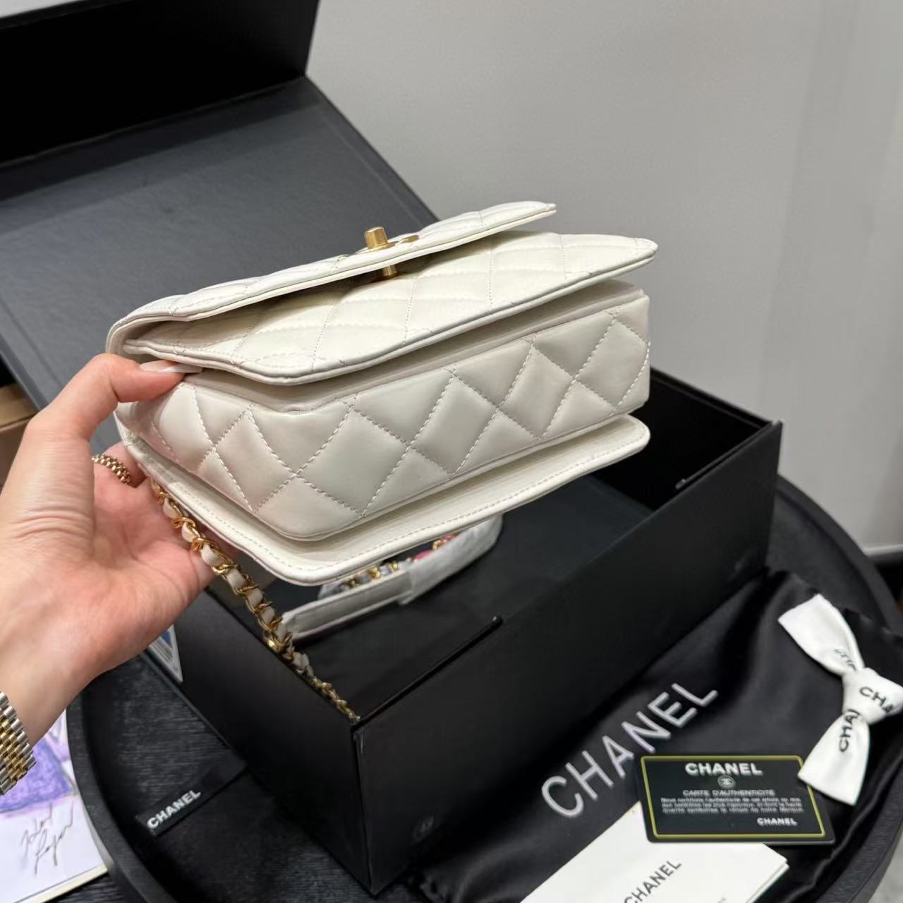 CHANE1 レインボーハンドバッグ【50％割引+送料無料】