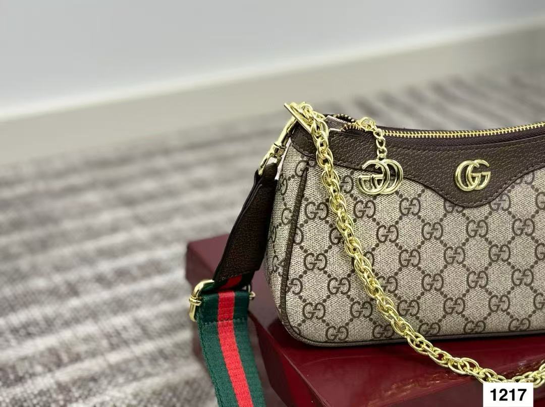 GUCC1 チェーン アンダーアーム 麻雀バッグ【50％割引+送料無料】