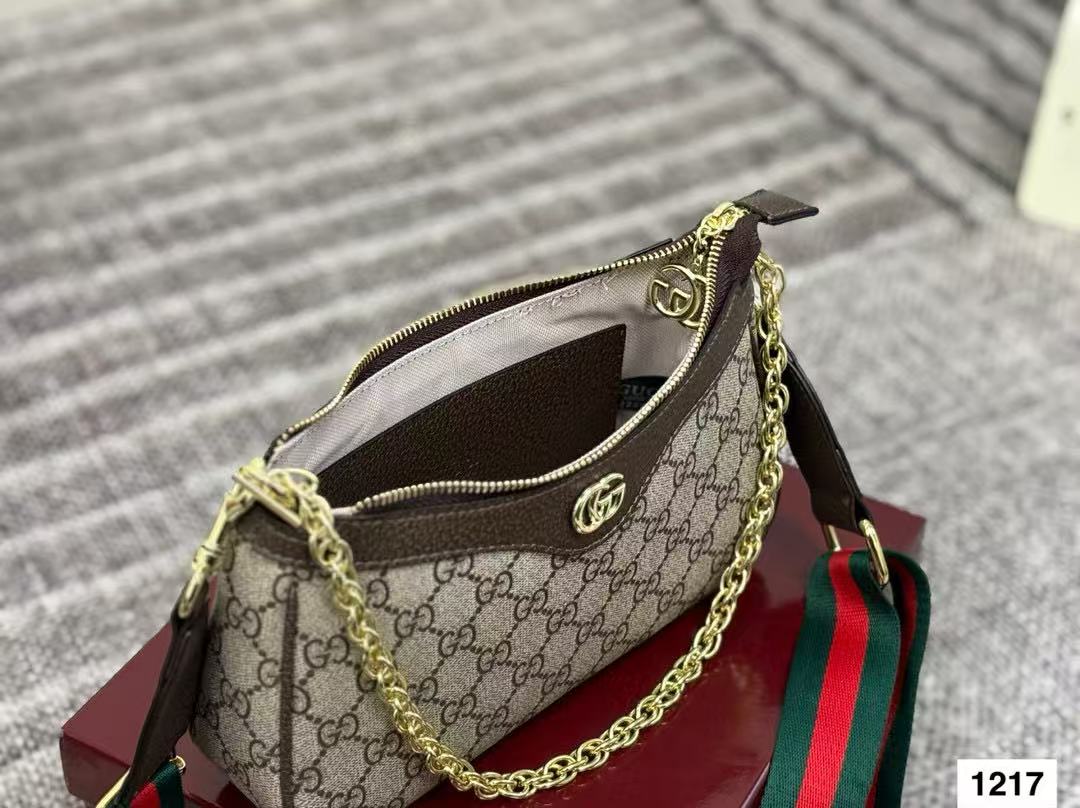 GUCC1 チェーン アンダーアーム 麻雀バッグ【50％割引+送料無料】