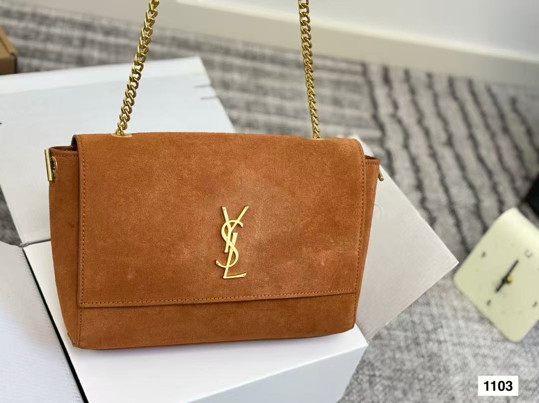 YSL kateスエードチェーンバッグ【50％割引+送料無料】