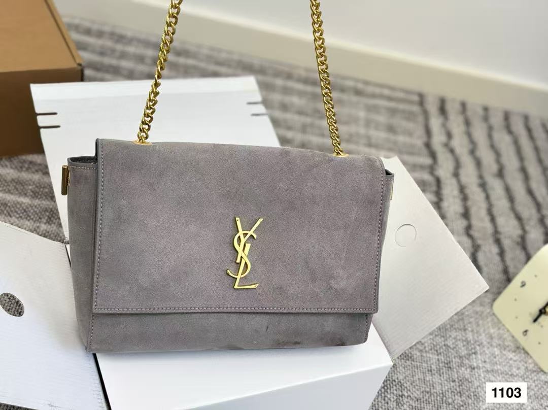 YSL kateスエードチェーンバッグ【50％割引+送料無料】