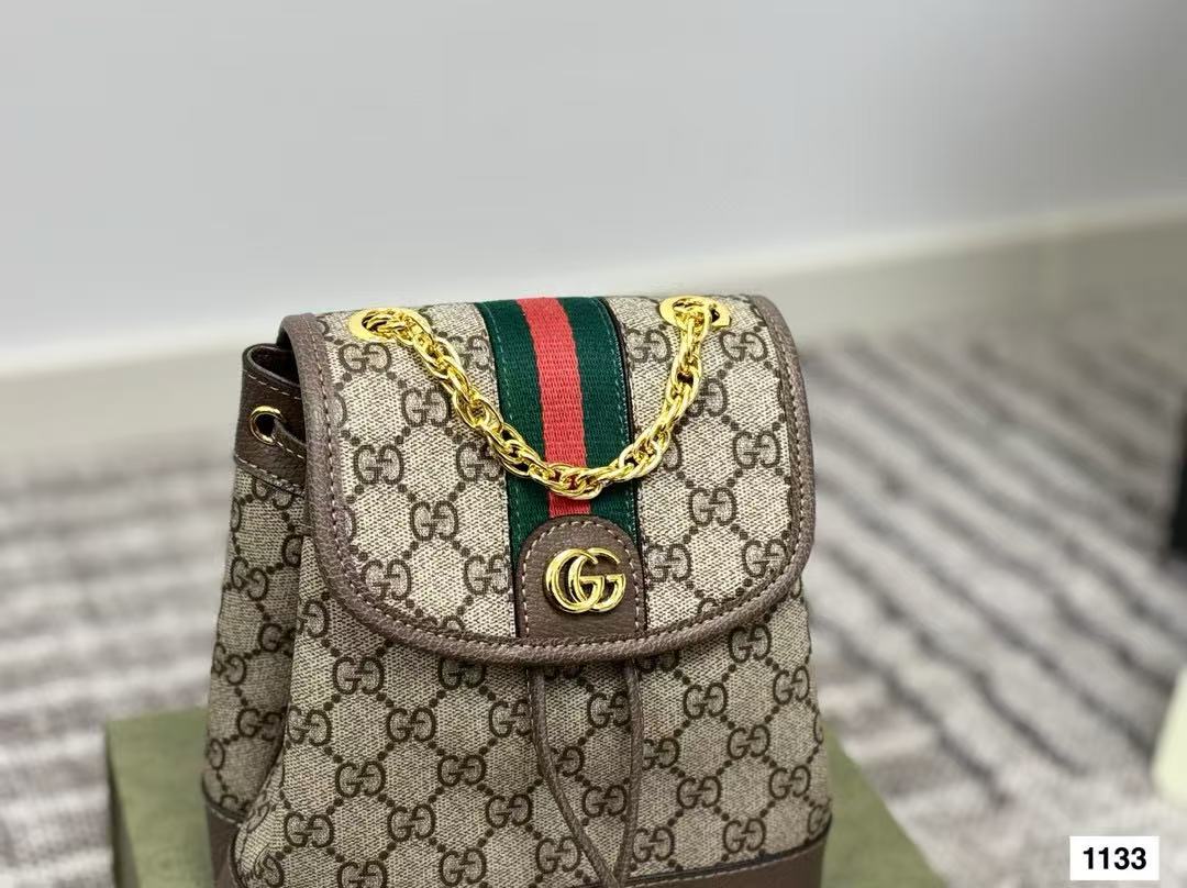 GUCC1 ジャカード バックパック【50％割引+送料無料】