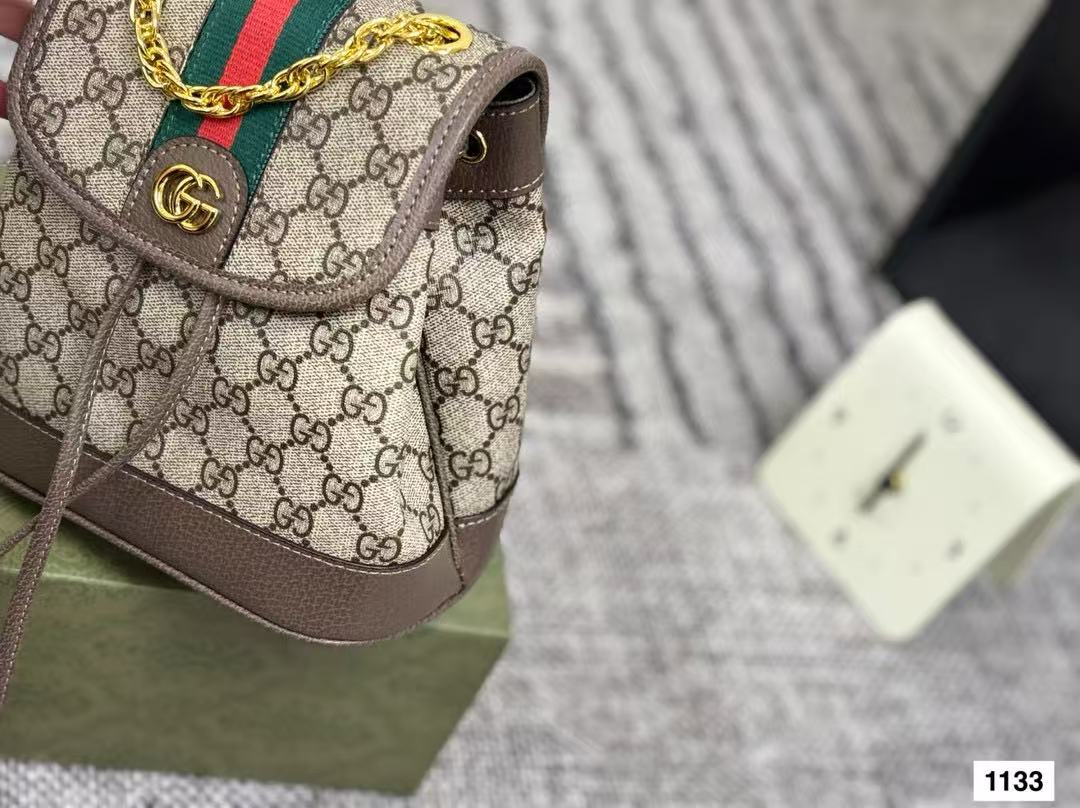 GUCC1 ジャカード バックパック【50％割引+送料無料】