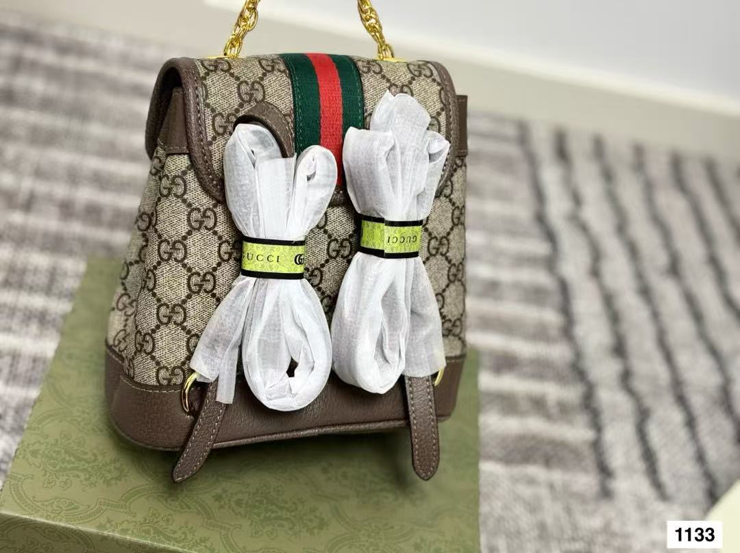 GUCC1 ジャカード バックパック【50％割引+送料無料】