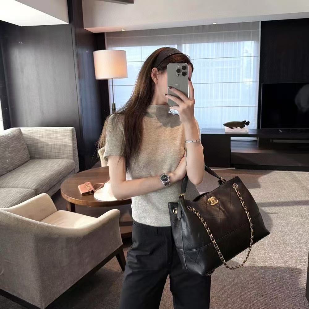 CHANE1 チェーンショッピングバッグ【50％割引+送料無料】