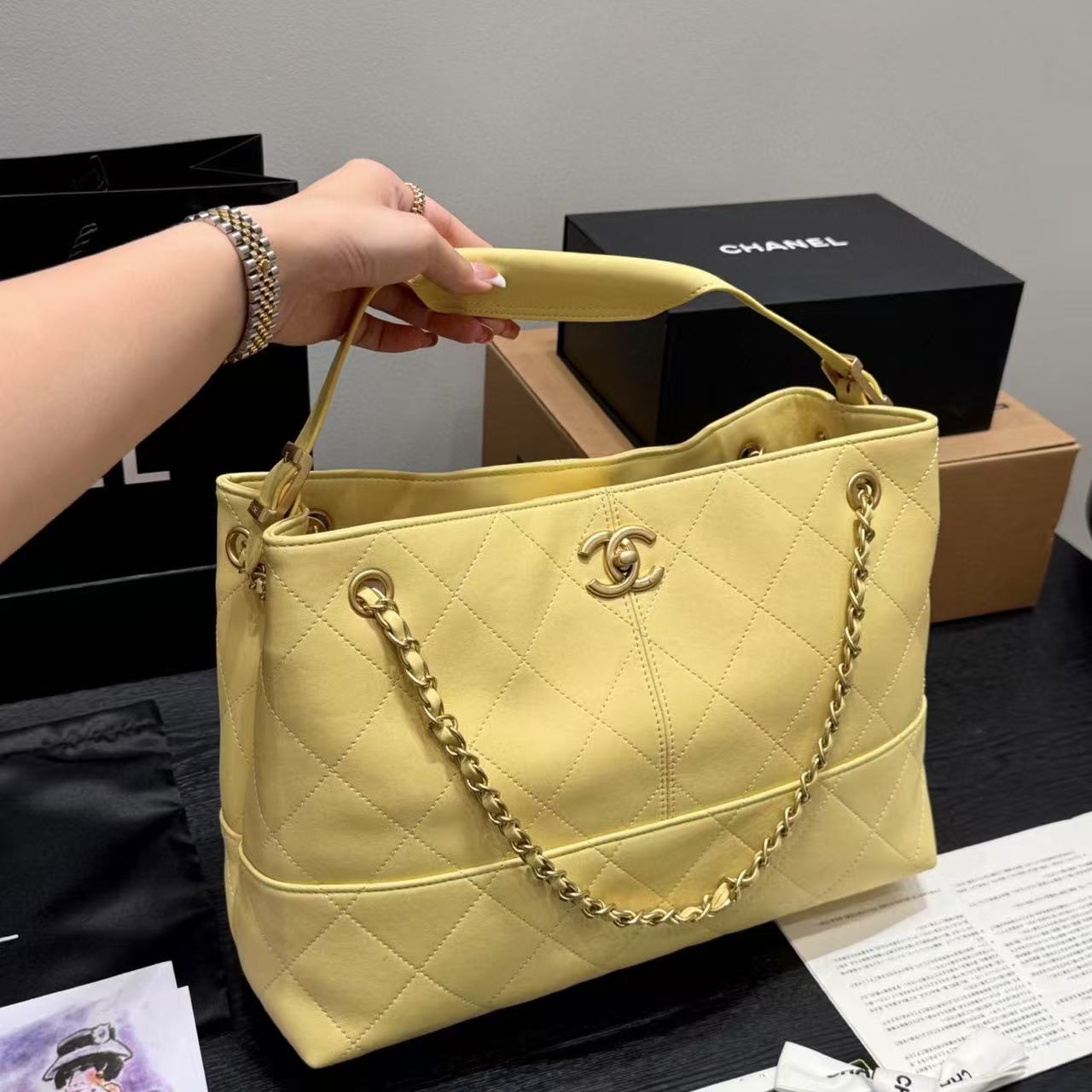 CHANE1 チェーンショッピングバッグ【50％割引+送料無料】