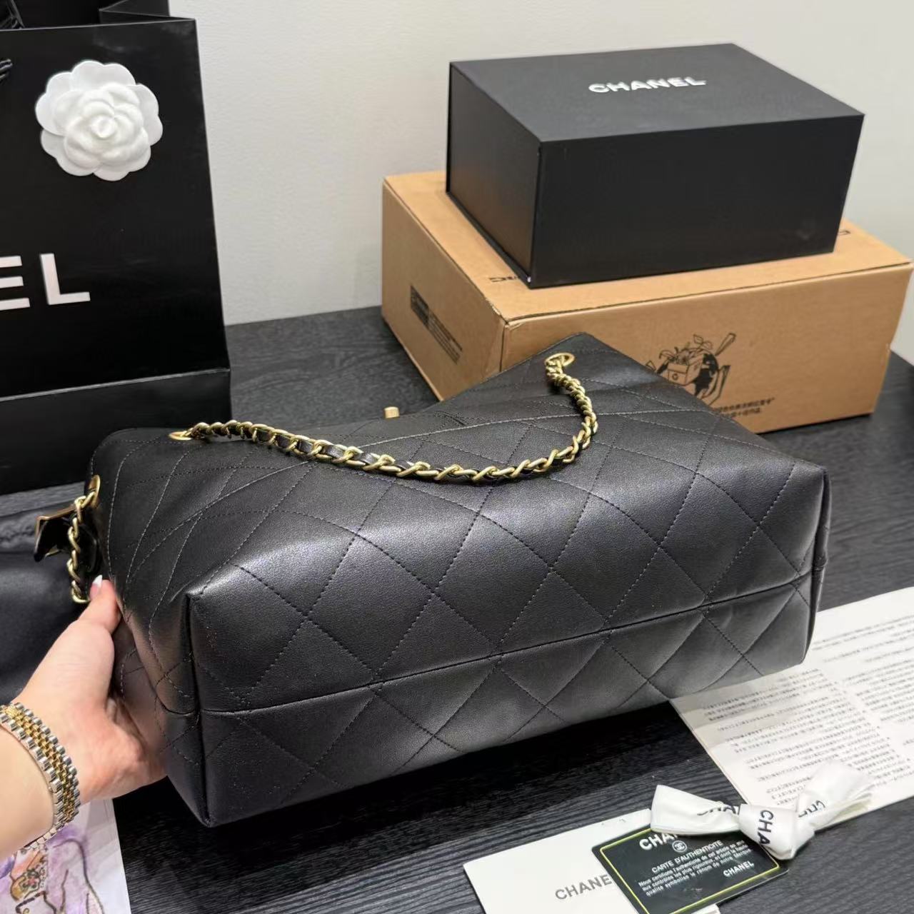 CHANE1 チェーンショッピングバッグ【50％割引+送料無料】