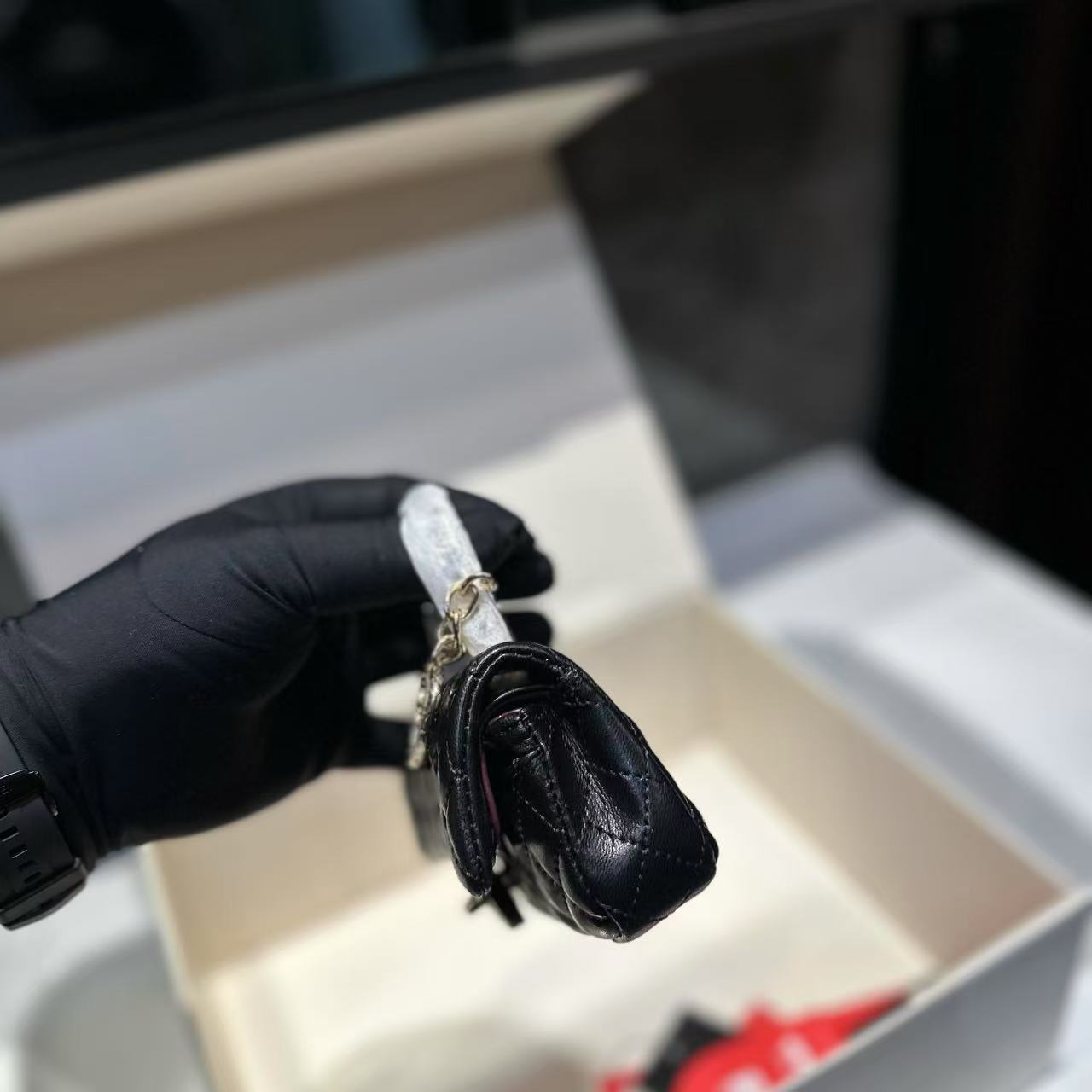 CHANE1 ハートパール コインケース【50％割引+送料無料】