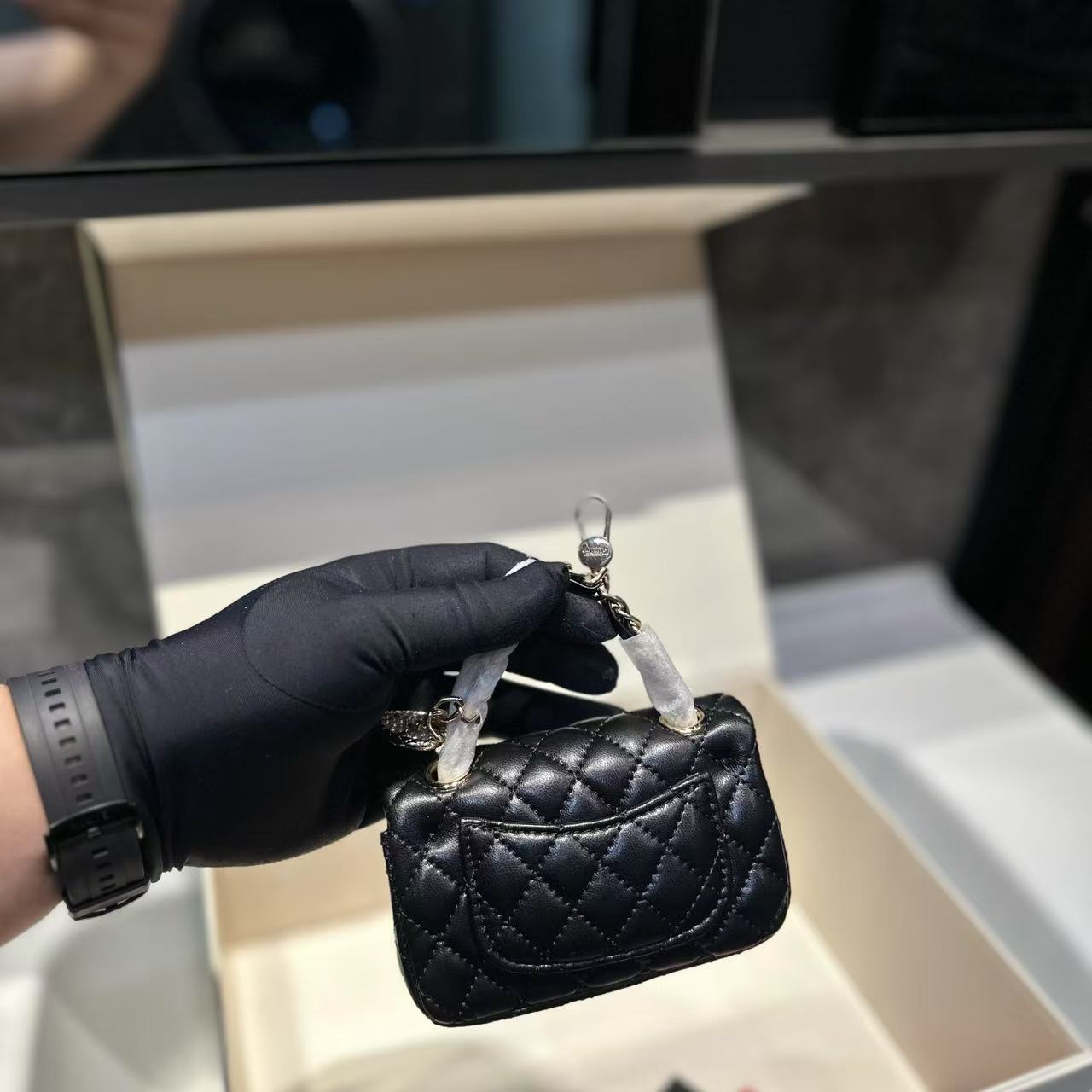 CHANE1 ハートパール コインケース【50％割引+送料無料】