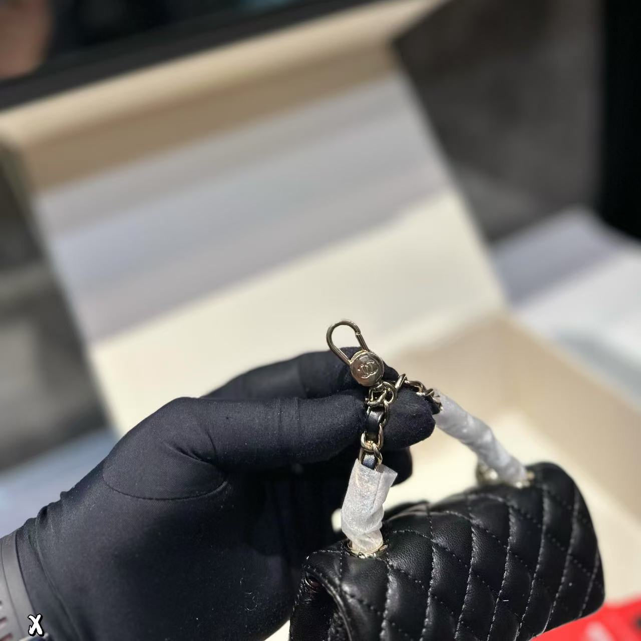 CHANE1 ハートパール コインケース【50％割引+送料無料】