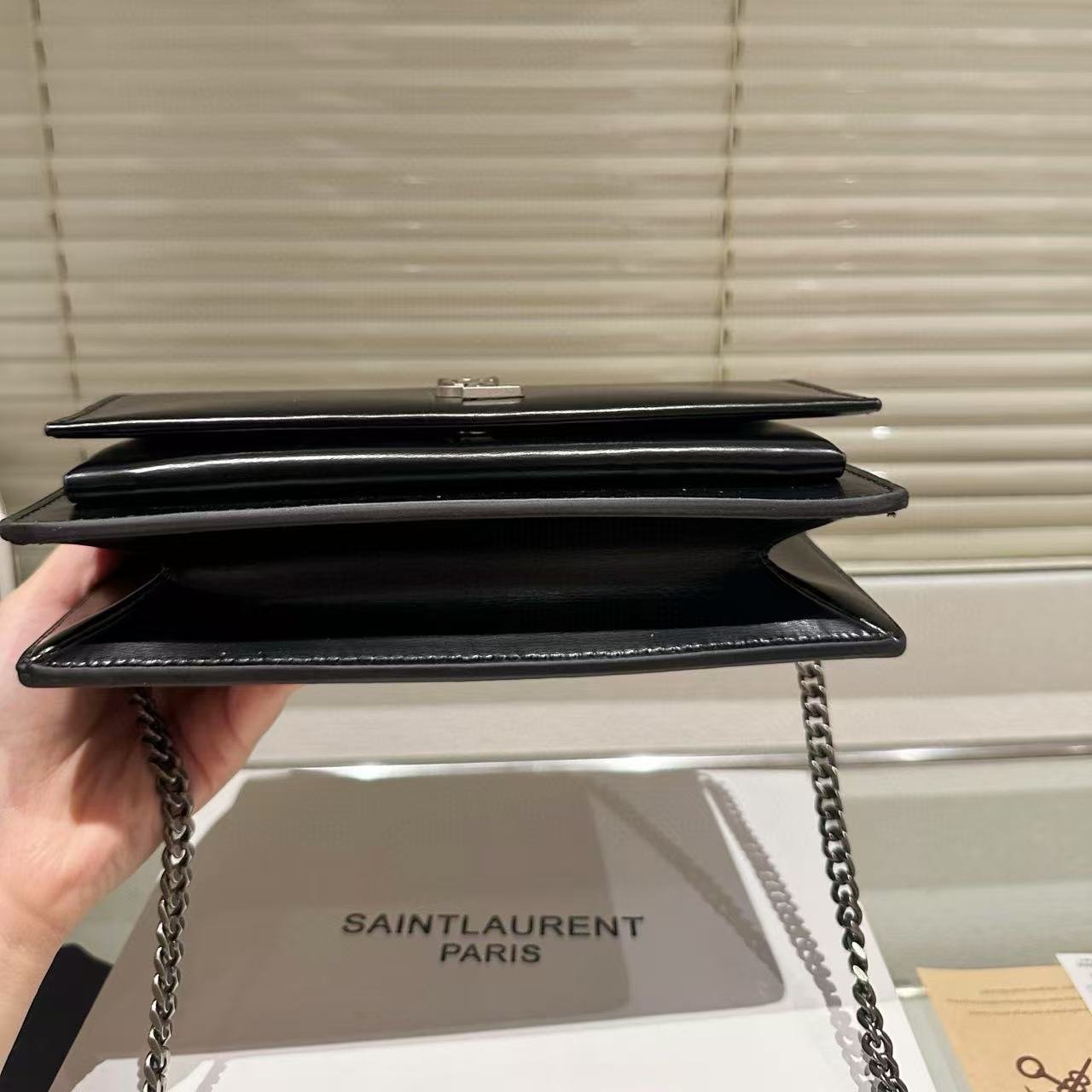 YSL チェーンショルダークロスボディバッグ【50％割引+送料無料】