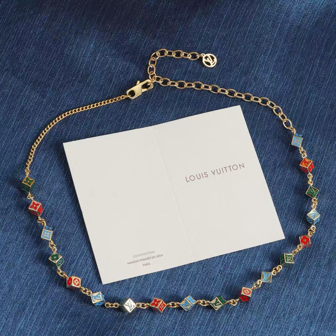 LVカラフルダイスネックレス【50％割引+送料無料】