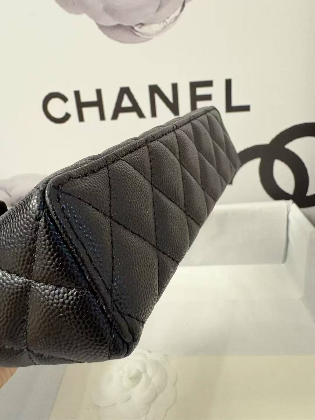 CHANE1 レザーチェーンクラッチ【50％割引+送料無料】