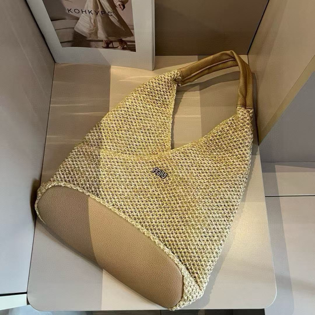 M1UM1U 織りハンドバッグ【50％割引+送料無料】