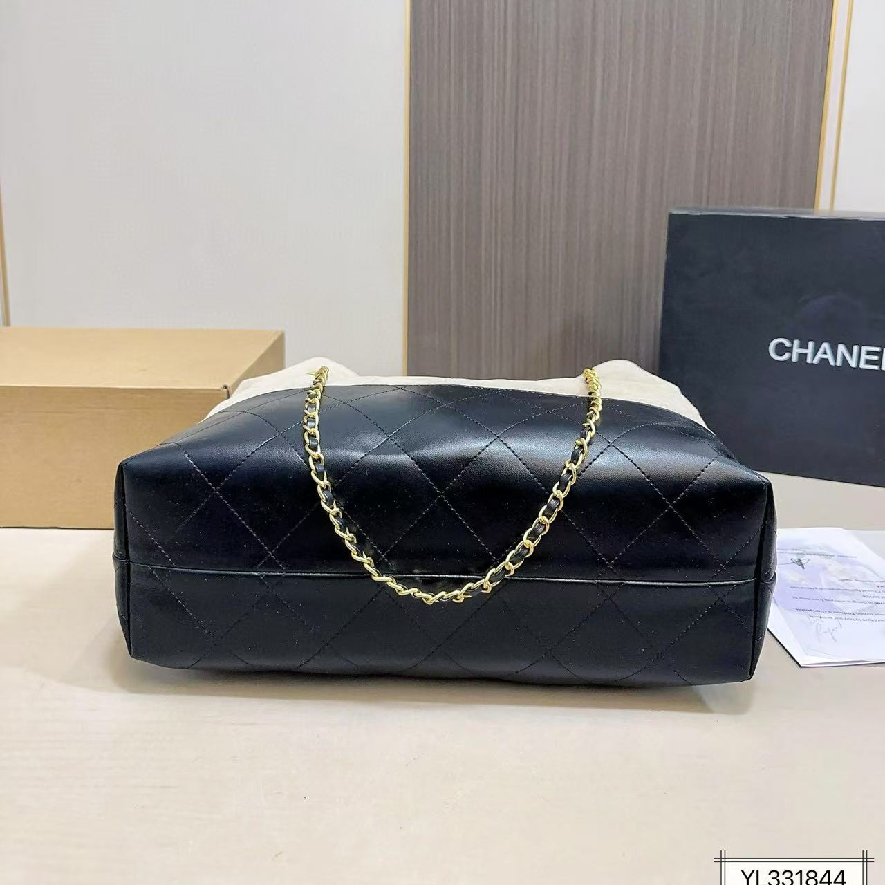 CHANE1 チェーン鹿ベルベットショッピングバッグ【50％割引+送料無料】