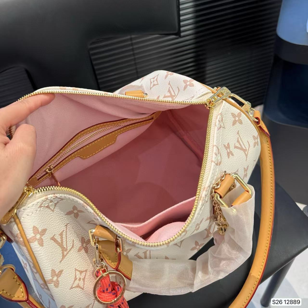 LVプリントハンドバッグ【50％割引+送料無料】