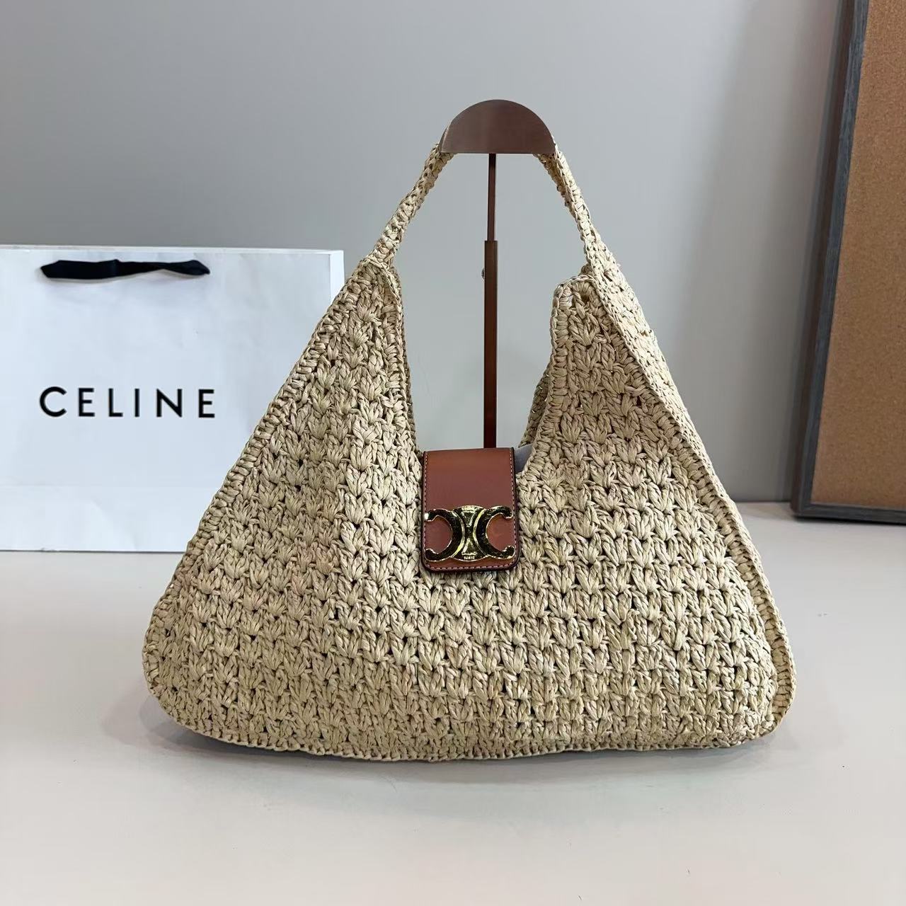 CEL1NE織りトートバッグ【50％割引+送料無料】