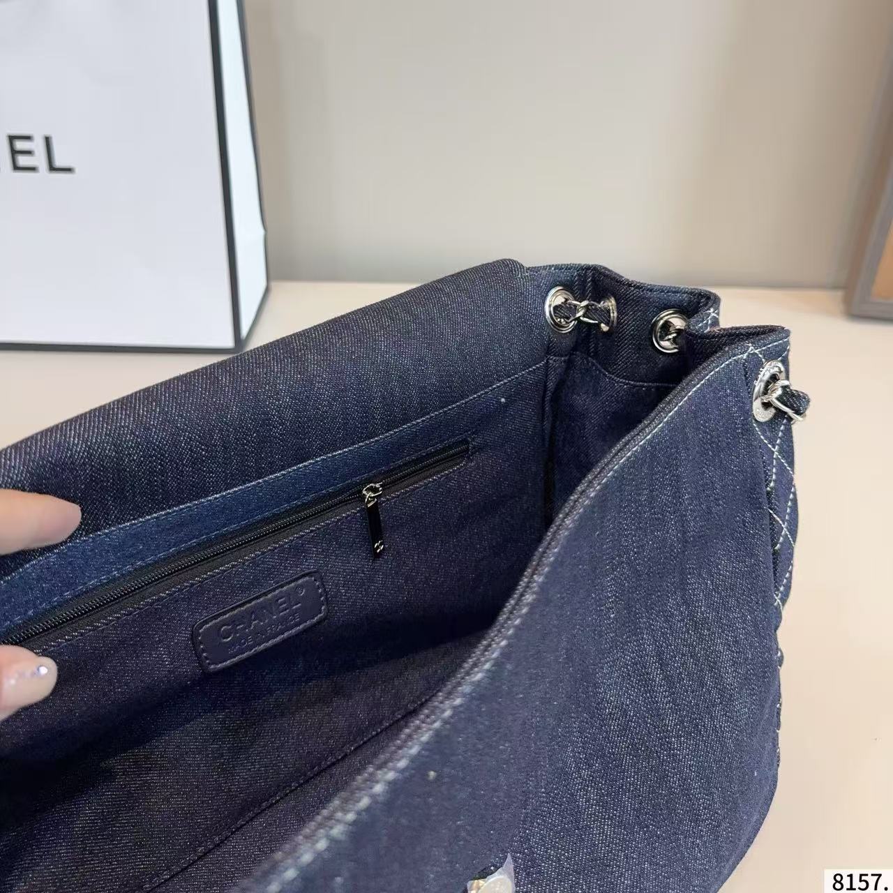 CHANE1 ダブルC ショッピングバッグ【50％割引+送料無料】